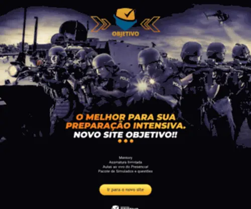 Preparatorioobjetivo.com.br(Preparatorioobjetivo) Screenshot