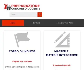 Preparazioneconcorsodocenti.it(Un nuovo sito targato WordPress) Screenshot