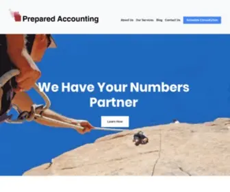 Preparedaccounting.com(Bookeeping and Tax for Small Business) Screenshot