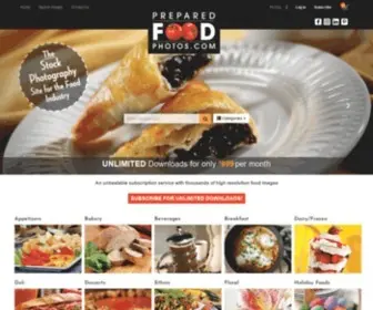 Preparedfoodphotos.com(Prepared Food Photos) Screenshot