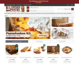 Preparedpantry.com(The Prepared Pantry) Screenshot