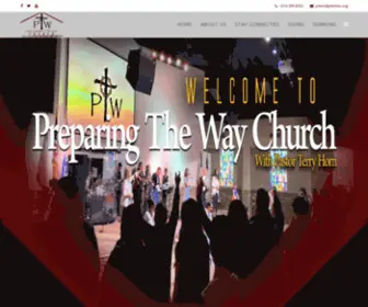 Preparingthewayministries.org(Preparing The Way Church) Screenshot