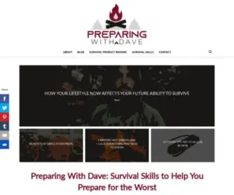 Preparingwithdave.com(Preparing With Dave) Screenshot