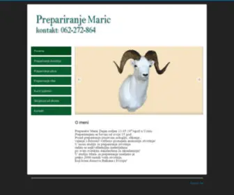 Prepariranje-Maric.rs(Početna) Screenshot