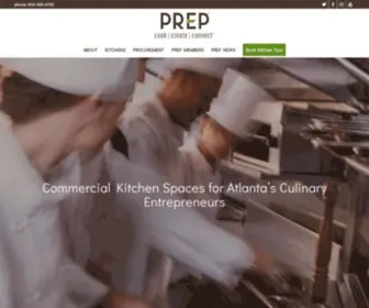 Prepatl.com(A Unique Commercial Kitchen Facility) Screenshot