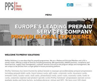 Prepaytec.com(PrePay Solutions) Screenshot