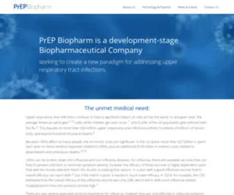 Prepbiopharm.com(PrEP Biopharm) Screenshot