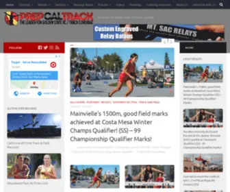 Prepcaltrack.com(The leader for Golden State XC/Track coverage) Screenshot
