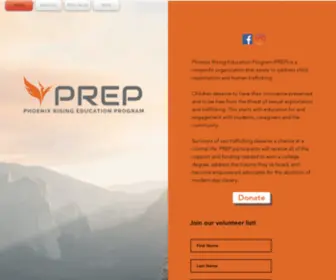 Prepeducation.org(Phoenix Rising Education Program) Screenshot