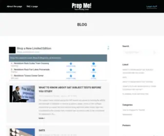 Prepme.com(Prepare Me For Life) Screenshot