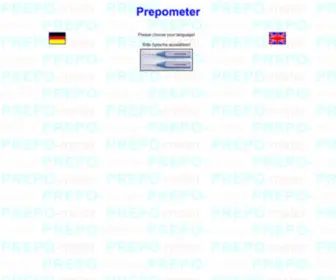 Prepometer.de(Zahn) Screenshot