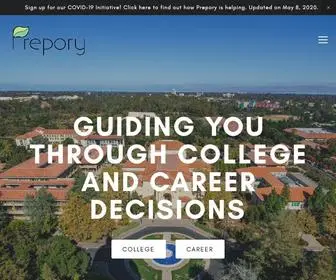 Prepory.com(Prepory College Counseling and Career Coaching) Screenshot