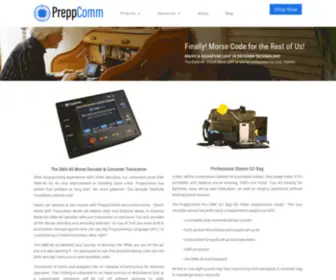 Preppcomm.com(Multi Band Morse Code Transceiver) Screenshot