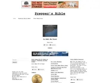 Preppersbible.com(Prepare Now) Screenshot