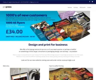 Prepress.co.uk(Pre Press Professional design and print for business. Pre Press offer a range of creative services) Screenshot