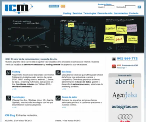 Preproduccion.com(Hosting Vmware) Screenshot