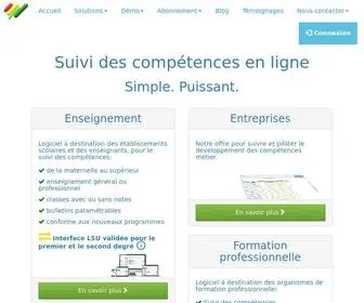 Preps.fr(Logiciel d'évaluation des compétences) Screenshot