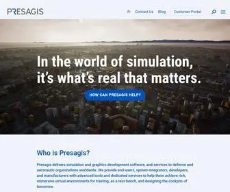 Presagis.com(Presagis) Screenshot