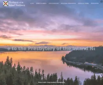 Presbyinw.org(Presbytery of the Inland Northwest) Screenshot