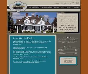 Presbymuseum.com(Presby Museum) Screenshot