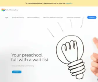 Preschool-Marketing.com(Preschool Marketing Group) Screenshot