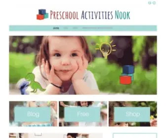 Preschoolactivitiesnook.com(Preschool Activities Nook) Screenshot