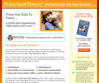 Preschoolpower.com(Preschoolpower) Screenshot