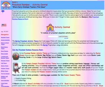 Preschoolrainbow.org(IIS Windows Server) Screenshot