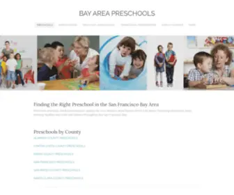 Preschoolsbayarea.com(Preschools and Childcare) Screenshot