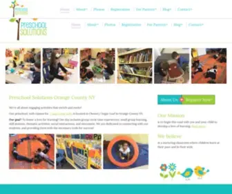 Preschoolsolutions.net(Preschool Solutions Orange County NY) Screenshot