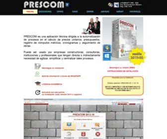 Prescom-BO.com(PRECIOS UNITARIOS) Screenshot