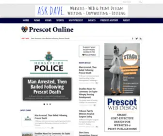 Prescotonline.co.uk(Prescot Online) Screenshot