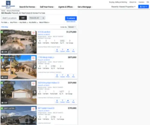 Prescottforsale.com(AZ Homes For Sale & Real Estate) Screenshot