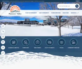 Prescottvalley-AZ.gov(Prescott Valley) Screenshot