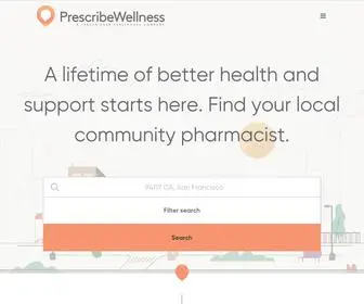 Prescribewellness.com(Home) Screenshot