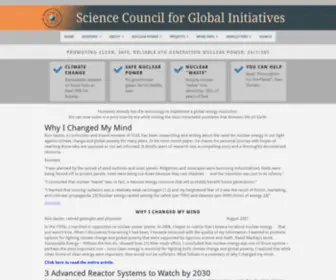 Prescriptionfortheplanet.com(Science Council for Global Initiatives) Screenshot