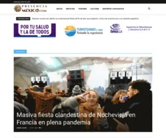 Presenciamexico.com(Presencia México) Screenshot