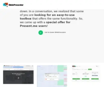 Present.me(Digital Resume) Screenshot