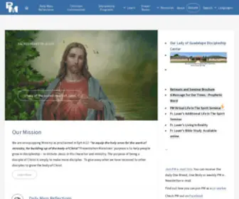 Presentationministries.com(Presentation Ministries) Screenshot