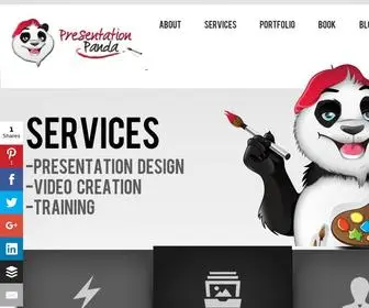 Presentationpanda.com(Presentation designer and presentation tips) Screenshot