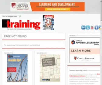 Presentations.com(Presentations Magazine Articles on TrainingMag.com) Screenshot