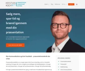 Presentationskills.dk(Optimer din PowerPoint og din præsentationsteknik) Screenshot