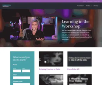 Presentationworkshop.com(The Presentation Workshop) Screenshot