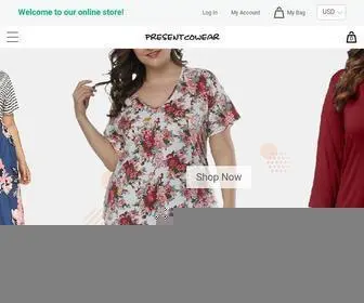 Presentcowear.com(Presentcowear Clothes Store) Screenshot