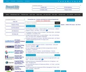 Presentjobs.com(Fresher Walkins) Screenshot