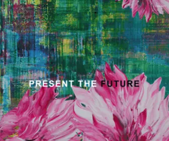 Presentthefuture.art(Hybrid Art between digital and physical spaces) Screenshot