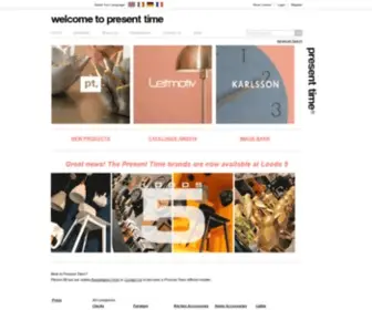Presenttime.com(Present Time) Screenshot