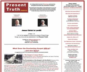 Presenttruthmag.com(Present Truth Magazine) Screenshot