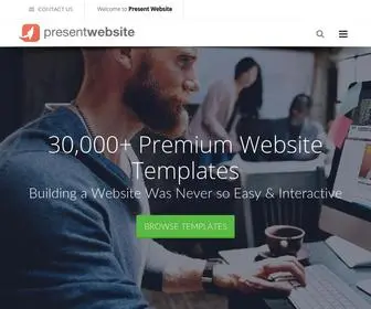 Presentwebsite.com(Website Templates) Screenshot