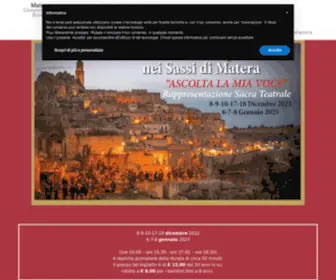 Presepematera.it(XII Edizione del Presepe Vivente) Screenshot